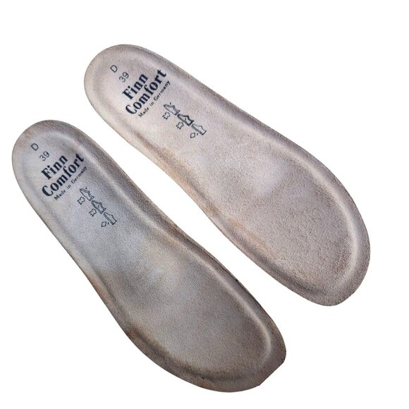 Finn Comfort Replacement Insoles D 39 Made In Germany Excellent Condition - Picture 1 of 4